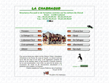 Tablet Screenshot of la-chabraque.com